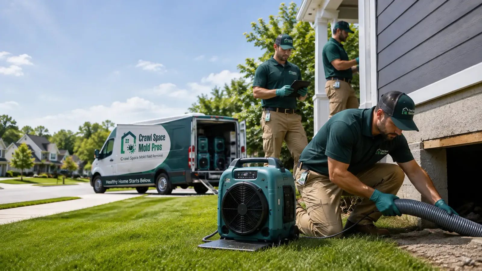 Crawl Space Mold Removal in Lone Tree, CO